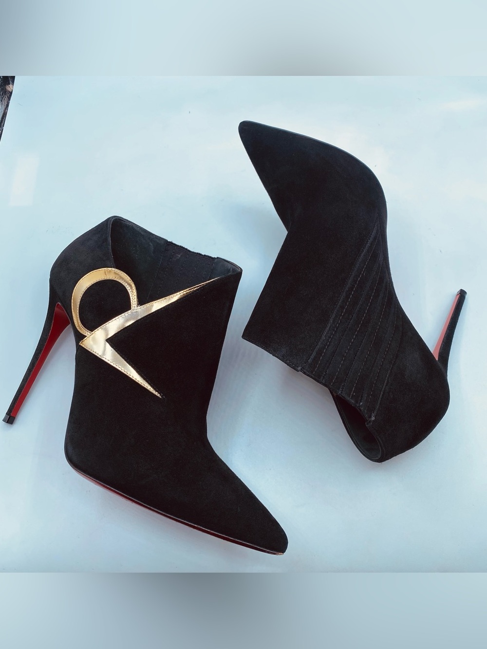 Christian Louboutin CL Ankle Booties